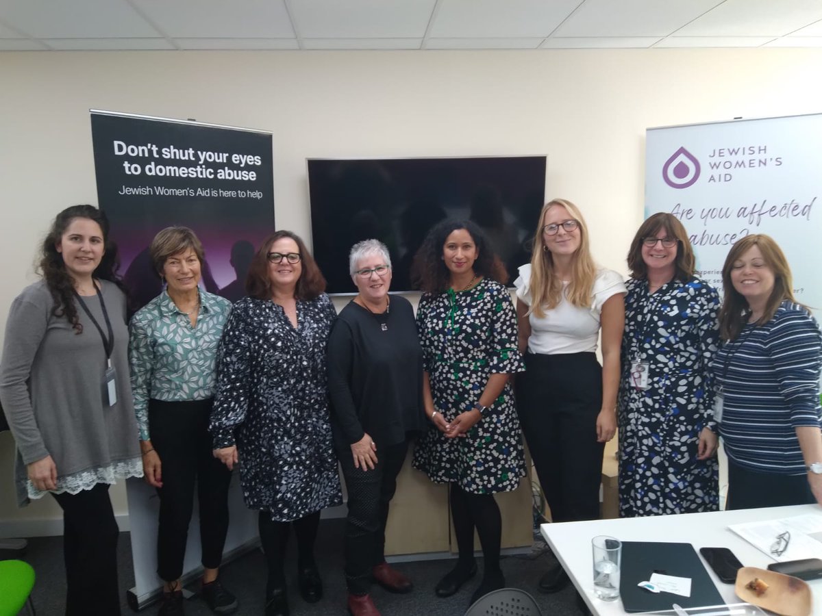 Was fantastic to visit @JewishWomensAid today! I am always so proud to visit member organisations and leave in awe of the specialist work they do to help survivors escape abuse and rebuild life.