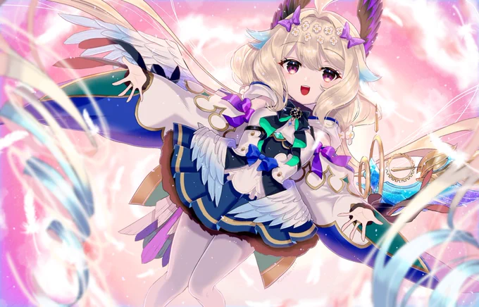にじENで初めて見たのがエナーちゃんでした #Palouette#エナーアート 