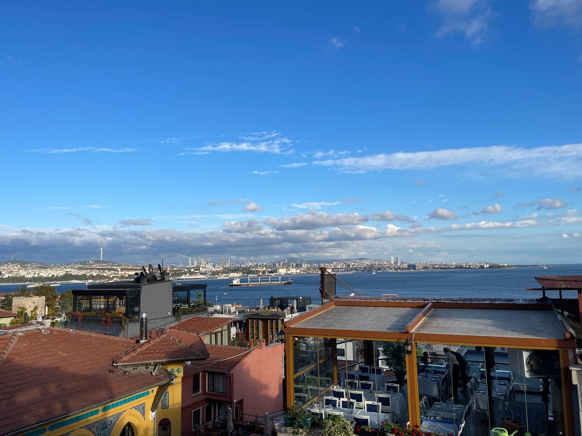 NickConti_NYC's tweet photo. Great lentil soup and mezze selection 👍. Great view too!! (@ Turkart Restaurant Terrace&amp;cafe in Istanbul, Sultanahmey) https://t.co/newfk9XQfp https://t.co/8Fu2WlfONW