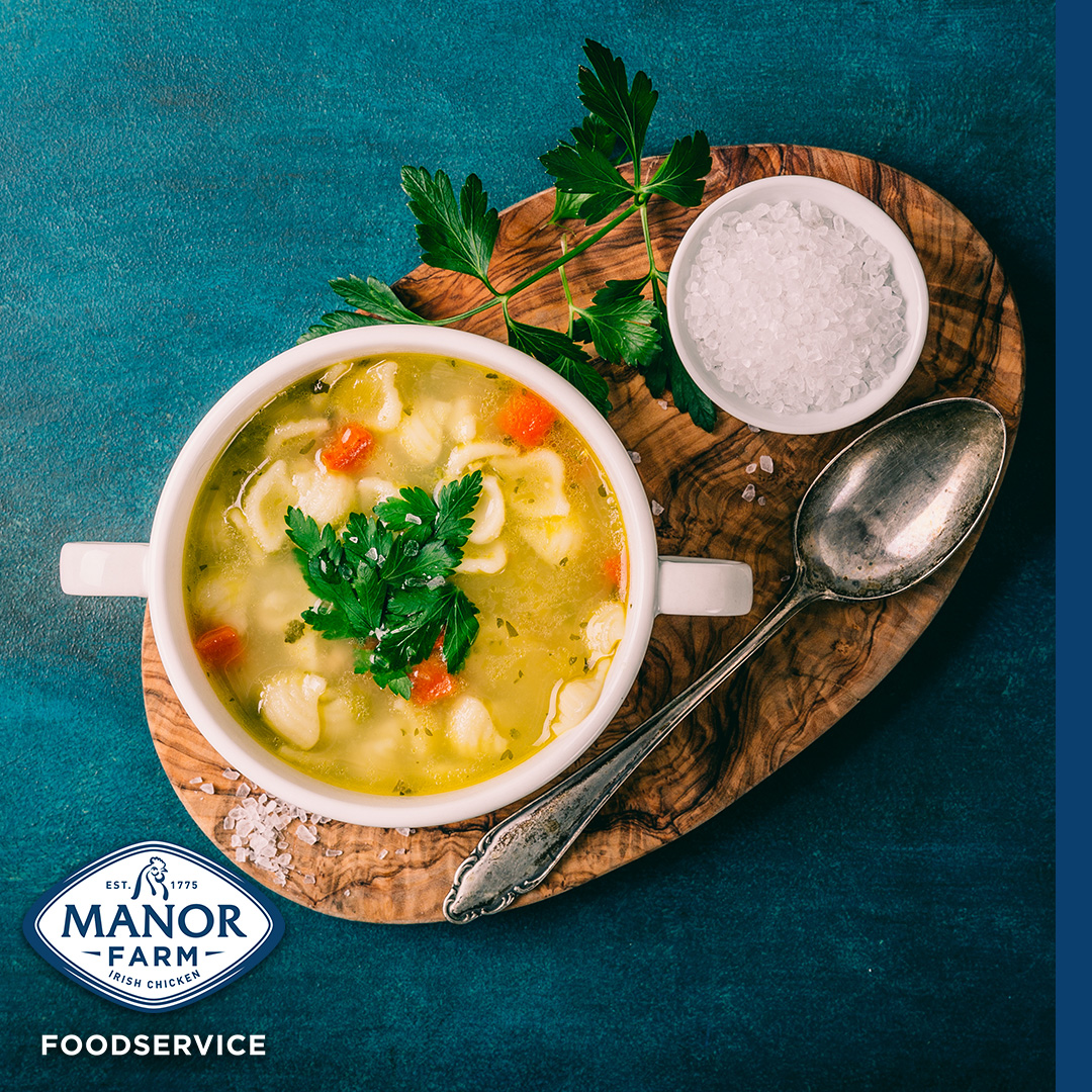 Since the days are getting colder, a flavourful chicken soup will be a great addition to your menu as the soup of the day! 🥣

Send us a DM today for samples. 

#SoupSeason #AutumnFood #AutumnRecipes #Menu #SoupofTheDay #ManorFarmChicken #ManorFarmFoodservice #Foodservice