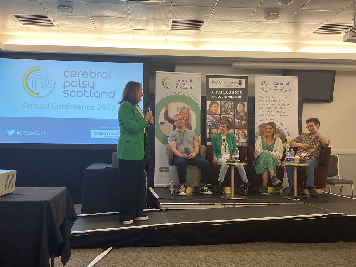rona_renton's tweet photo. What a FANTASTIC panel to end an interesting &amp; informative conference on cerebral palsy day 2022 #CPScotConf #CPScotland https://t.co/32phfVkIXY