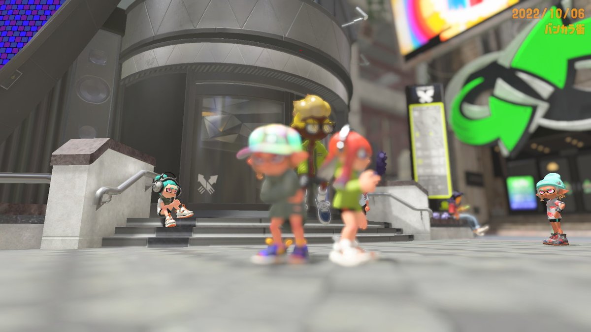 l_xwt's tweet photo. とりほた撮ろうとしたらものこたにピントあって笑った #スプラトゥーン3 #Splatoon3 #NintendoSwitch https://t.co/5TApQM4WL6