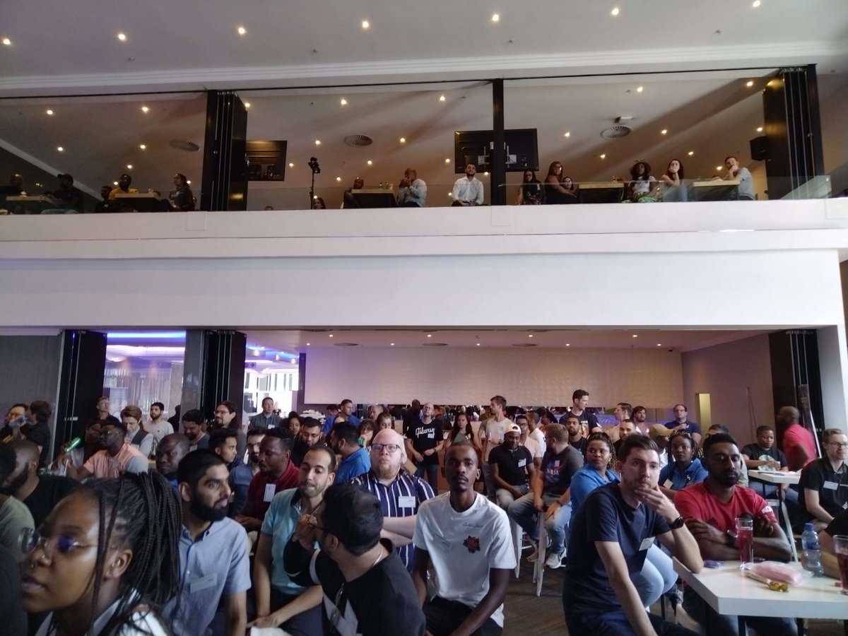x42protocol's tweet image. x42 Protocol closed doors presentation in Johannesburg!
Welcome to a feeless future.

#Cryptocurency #Cryptos
