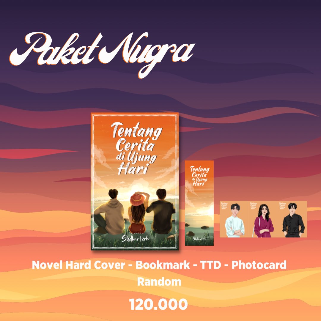 sun_publisher's tweet photo. Serba senjaahhhh 🙏😂

Dipilih-pilih duluu mau paket yg mana yuksss ✨
@salspisang https://t.co/6XxPk7dbh3