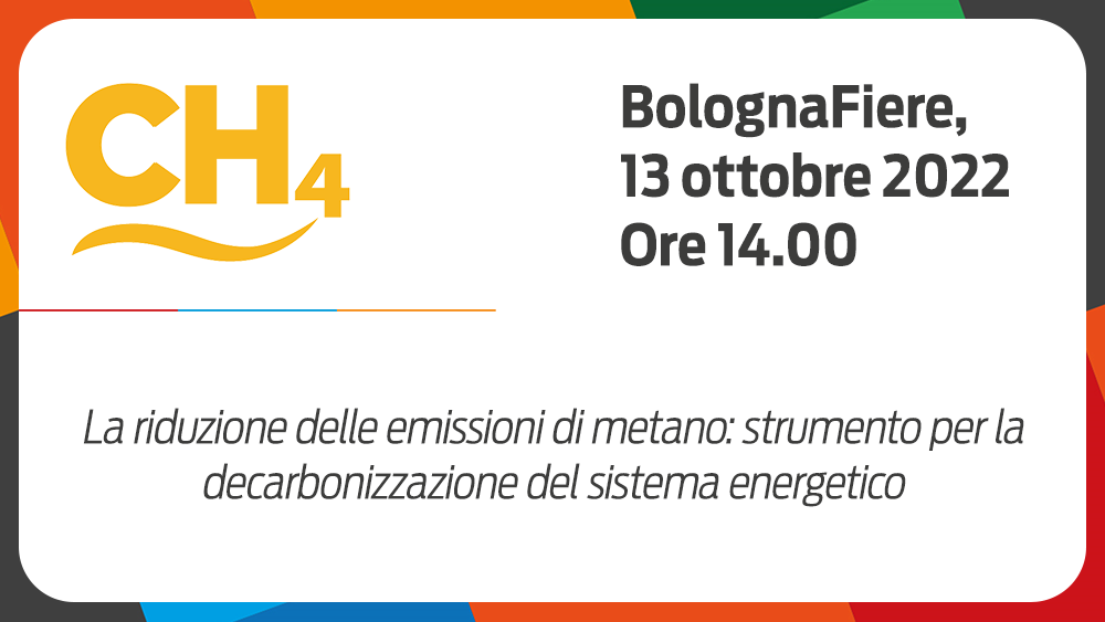 "#CH4expo - LA RIDUZIONE DELLE EMISSIONI DI METANO: STRUMENTO PER LA DECARBONIZZAZIONE DEL SISTEMA ENERGETICO
Promosso da <a href="/proxigas/">Proxigas</a> e <a href="/CIGnorme/">CIG</a>. Interverranno inoltre: <a href="/Assorisorse/">Assorisorse</a> @FiorentiniSpa
👉 Programma bit.ly/3SMHVow