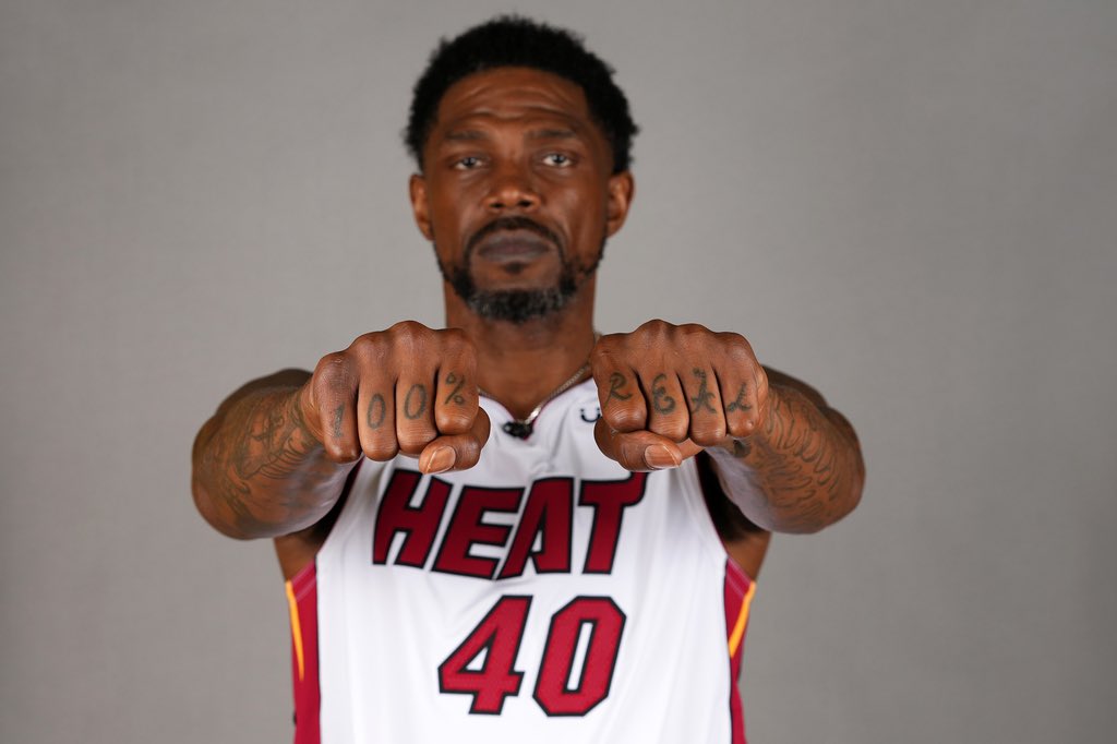 TheDunkCentral's tweet photo. "I want kids somewhere to say, 'I want to have a career like Udonis Haslem -- undrafted, worked for everything I got, won three championships, retired and went into ownership with the same organization I played with for 20 years.'"

- Udonis Haslem 
(Via ESPN) https://t.co/vwKHIBY4cP