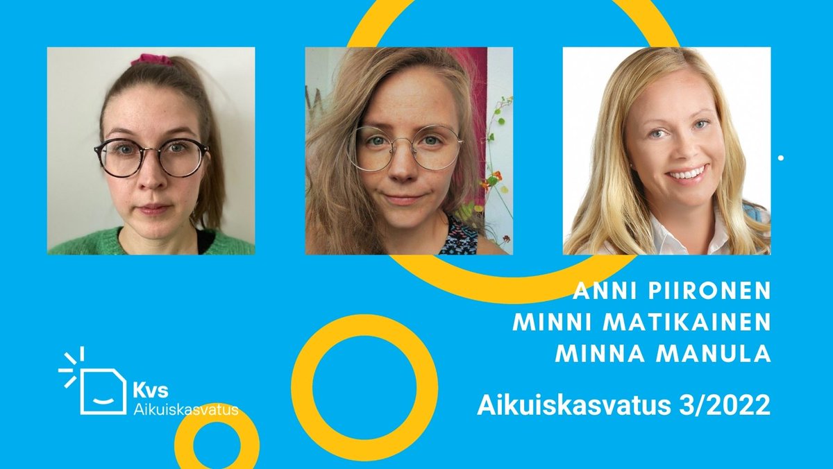 aikuiskasvatus's tweet photo. #Väitöskirjatutkija'n polku #asiantuntija'ksi? #AnniPiironen, @MinniMatikainen &amp; @MinnaMaunula avasivat #tiedeartikkeli'llaan Pandoran lippaan. 
👉 https://t.co/L1LuEdlPXg

#tohtorikoulutus #ohjaus #väitöskirja #rahoitus #tiedejulkaiseminen

@NHaltia @severihamari @MirvaHeikkila https://t.co/wuSnnnkdDJ