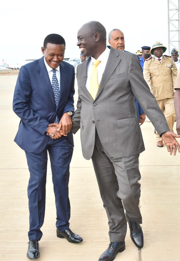 Dr. Alfred Mutua on Twitter "This morning with my boss rigathi after