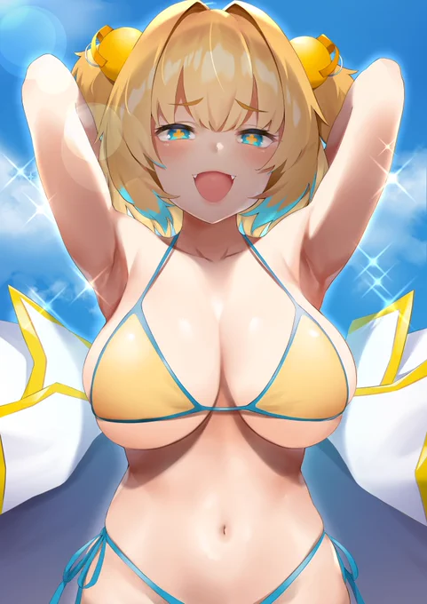 パインの絵をもとにAIくんに描かせてみた、すげ～ 