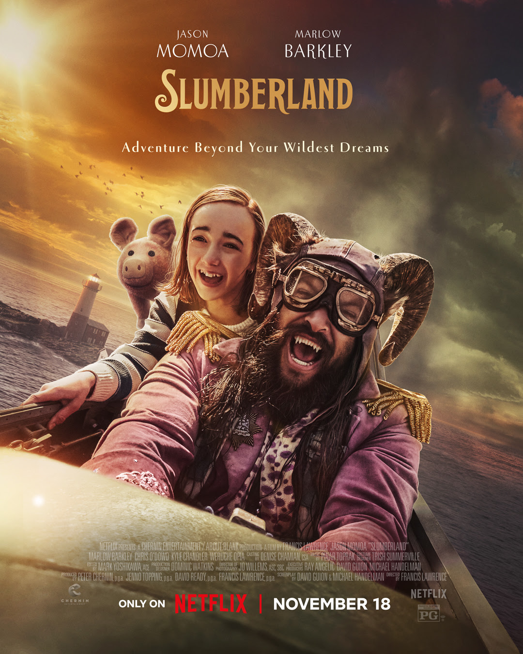 Slumberland met Jason Momoa komt op 18 november 2022 naar Netflix België