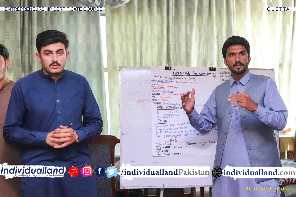 Individualland (@individualland) on Twitter photo Pictorial highlights of Day two of 2 days Entrepreneurship certificate course organized by <a href="/individualland/">Individualland</a> with the support of <a href="/FNFPakistan/">FNFPakistan</a> in #Quetta, #Balochistan.
.
#LalkareKarobar
#Quetta
🧵 Pictorial highlights of Day two of 2 days Entrepreneurship certificate course organized by <a href="/individualland/">Individualland</a> with the support of <a href="/FNFPakistan/">FNFPakistan</a> in #Quetta, #Balochistan.
.
#LalkareKarobar
#Quetta
🧵