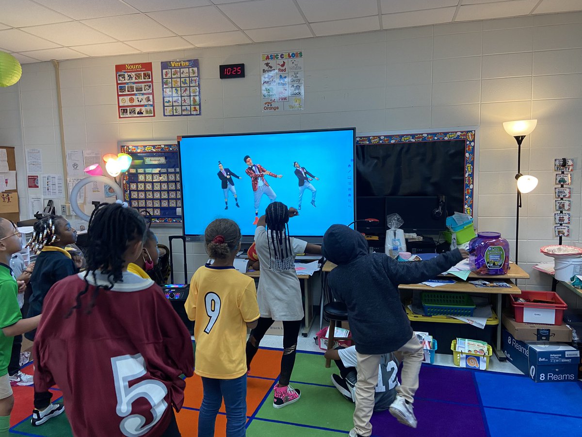 My class is loving Blazer Fresh’s ‘Celebrate’ video. We just celebrated finishing up writing out narrative pieces. We love GoNoodle! 💜<a href="/jerseymikes/">Jersey Mike's Subs</a> #GoNoodleAmbassador