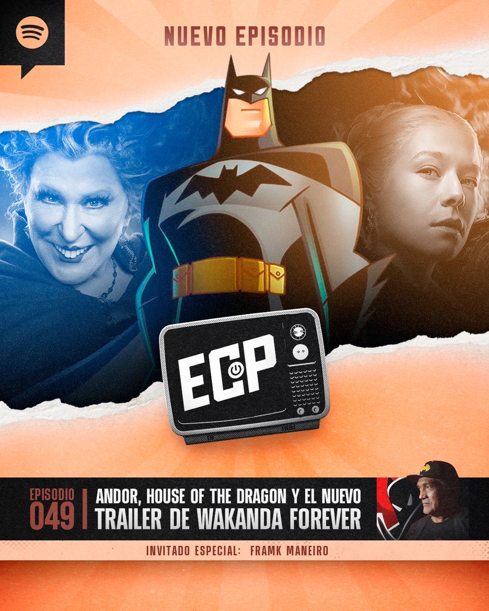 TheTopComics's tweet photo. #ElControlPerdido
Amigos regresa el Control Perdido en su segunda temporada y tenemos grandes temas
⚫️Entrevista con la voz de Batman La Serie Animada
🟣House of the Dragon y su gran paso
🔵 Hocus Pocus 2 y más 
Escúchalo aquí 👉🏻 https://t.co/mLdetbTqlZ https://t.co/SnvujHfELN