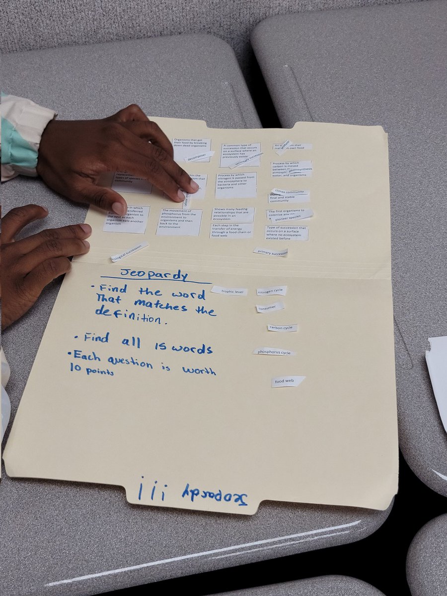 o_dewalt's tweet photo. 2nd block How Ecosystems Work board games for review. https://t.co/M7y66eFFFU