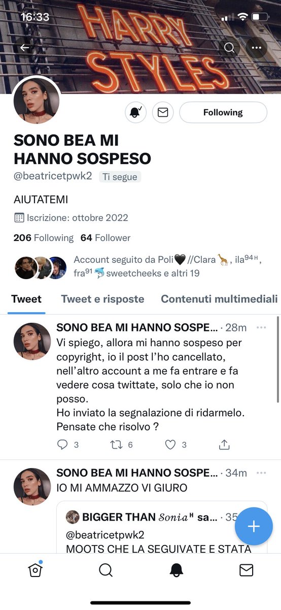 <a href="/beatricetpwk2/">SONO BEA QUESTA È LA RISERVA</a> RAGA SEGUITE BEA CHE È STATA SOSPESA