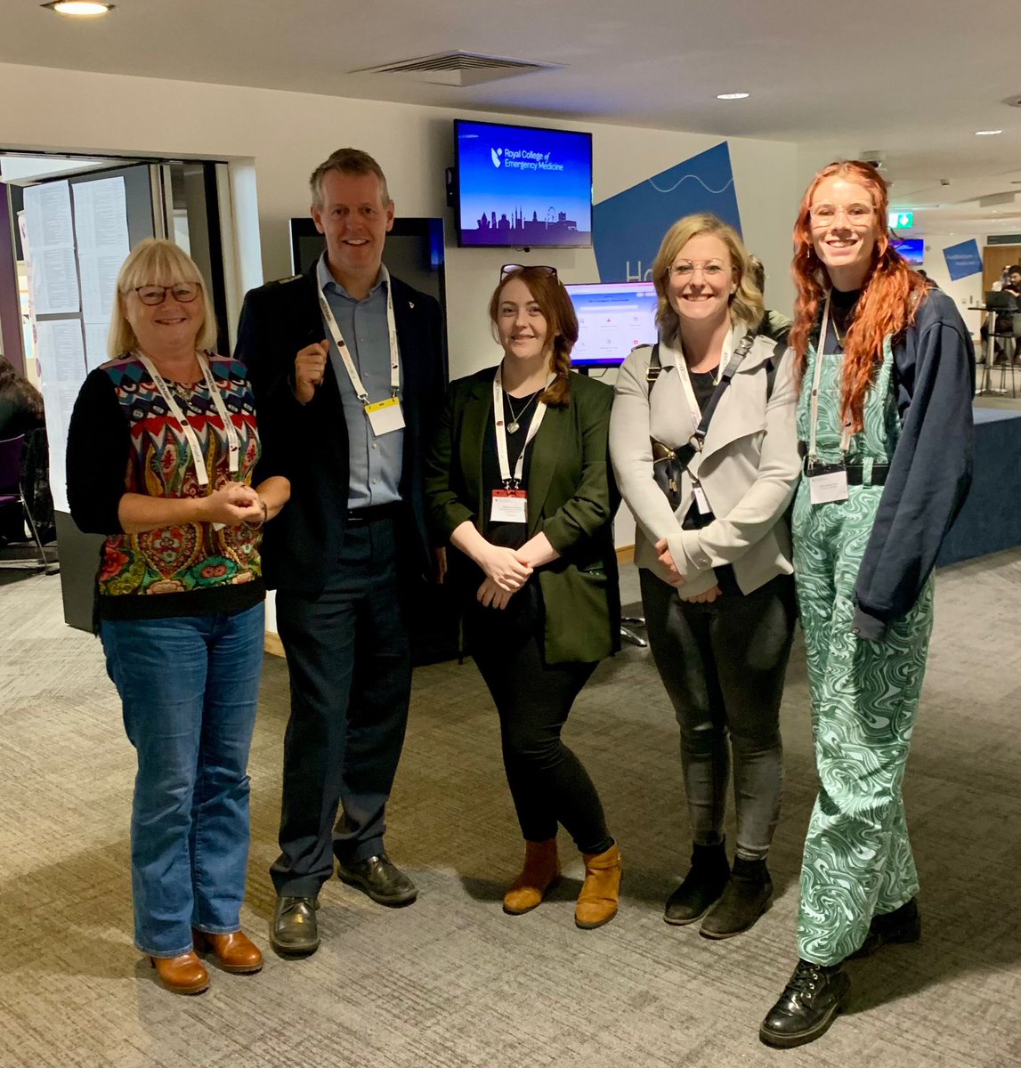 Final day of #RCEMasc! A fantastic few days of innovative ideas research and great networking! A rare picture of the CUH ED research reps all together! 👏🏻@SusieHardwick5 @KerryMeynell2 @RCEMpresident