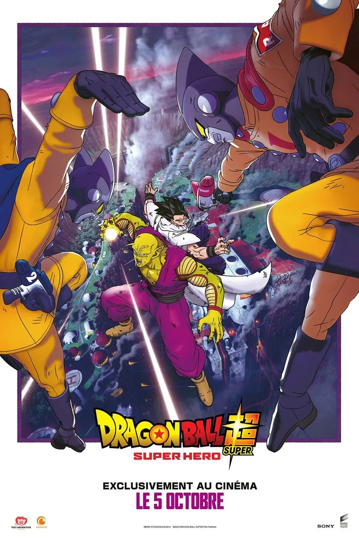 🚨 <a href="/dragonballsuper/">Dragon Ball Super</a> is back! 🚨

After #DBSuper Broly, it's the turn of #DBSuper Hero.
You're not ready! 🔥

According to critics, it is one of the best: fights, transformation, humour,... a real visual slap! 

In cinemas currently in #4DX! 🏃🏽💨

Who will go and watch it?