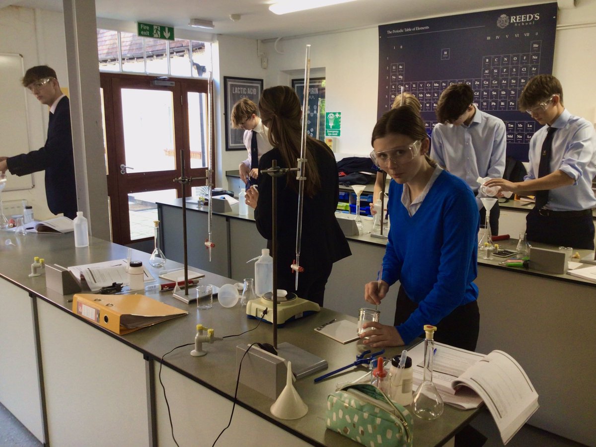 Reed's School Cobham on Twitter "RT ReedsScience L6 working with