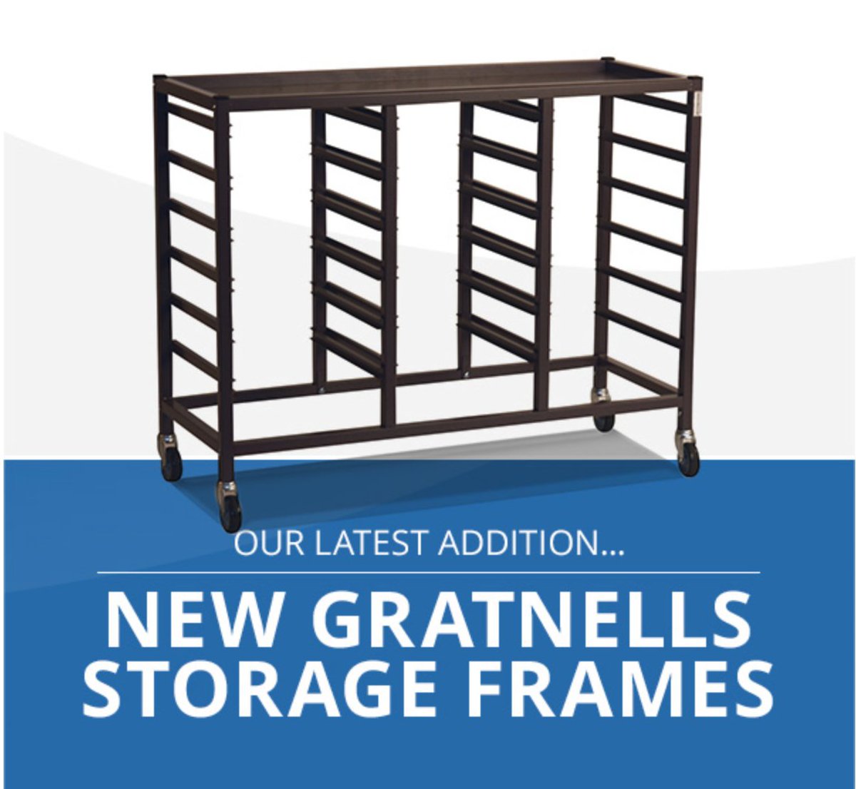 PLASTICBOXSHOP's tweet photo. Our latest addition...NEW Gratnells Storage Frames:

🇬🇧 UK Manufactured
✅ Versatile storage
✅ Pick your own coloured boxes (sold separately)
✅ Adjustable feet
✅ Perfect for educational and medical storage

BUY NOW - https://t.co/M4U3aFsXkm https://t.co/5mjs2ZRq7W