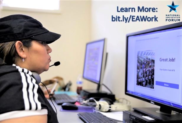 AnaMNego's tweet photo. Happy #DigitalInclusionWeek! If you were born in this century you're likely a digital native but please don't take digital skills for granted. At @NatImmForum we combine English &amp; digital skills training to uplift hardworking, talented immigrant workers. #DIW2022 https://t.co/GND7rZYvSB