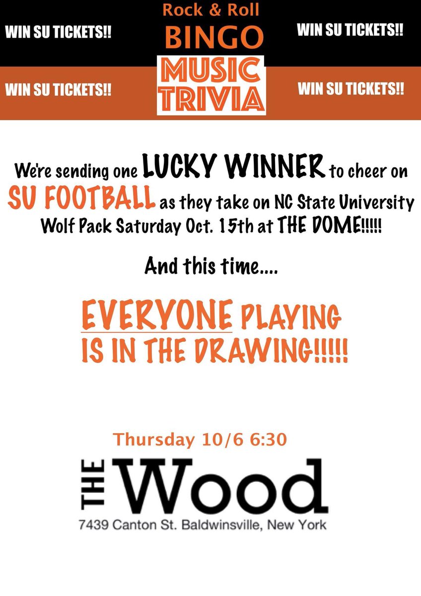 WIN SU Football Tix TONIGHT! Can YOU Name That Tune? PROVE IT. 😎