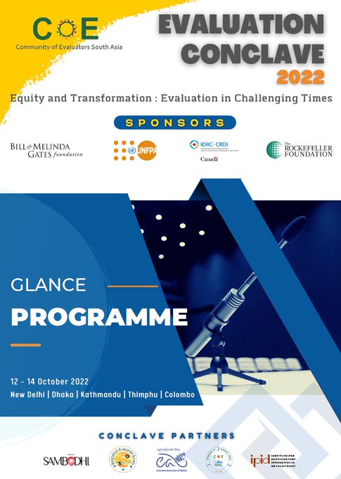 IOCE_eval's tweet photo. 🎉The #EvaluationConclave 2022 starts next week!!

📄Check out the program https://t.co/ad9sxdzLD7
Remember there is in-person and virtual participation

Register here: https://t.co/LBjSweTHde

#VOPEVoice #IOCETogether https://t.co/SYLNsIPPl1