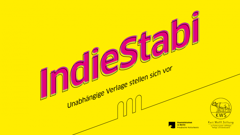 Stabilisiert Euch! Denn als nächstes Tandem unabhängiger Verlage kommen die Indies <a href="/_Verlagshaus/">Verlagshaus Berlin</a> &amp; @CULTurBOOKS zu uns - in die Stabi. Ein Abend in unserer neuen Veranstaltungsreihe mit der <a href="/KWolffStiftung/">Kurt Wolff Stiftung</a> für mehr Bibliodiversität blog.sbb.berlin/termin/indie_s…