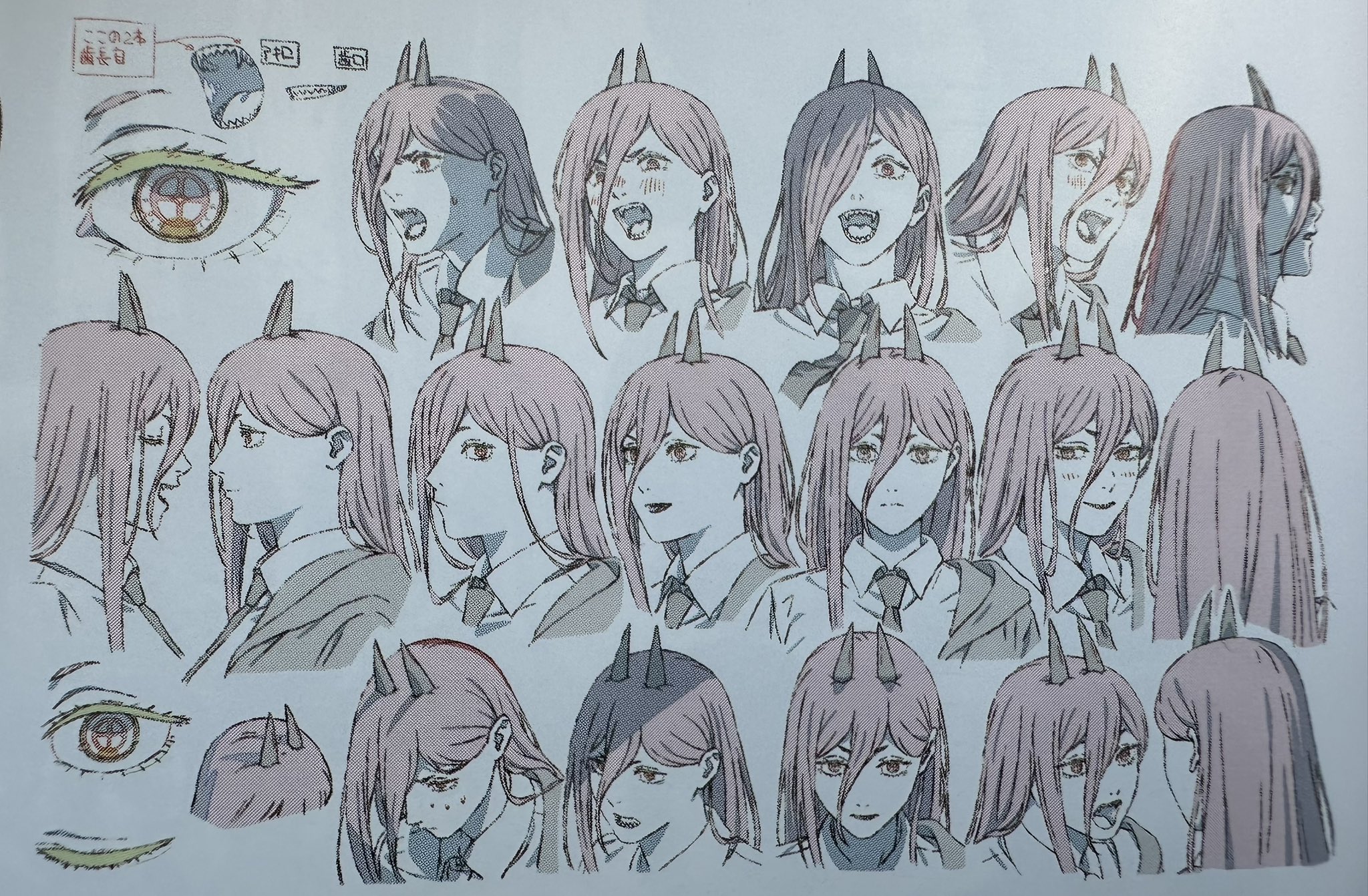 Kumi on X: Chainsaw Man character designs in higher quality   / X