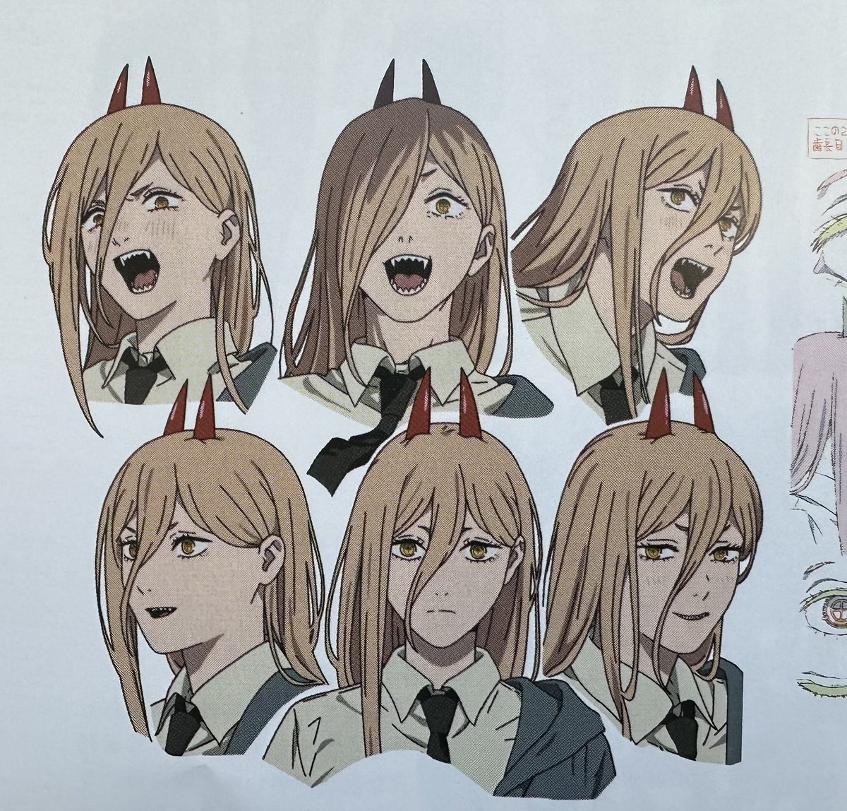 Kumi on X: Chainsaw Man character designs in higher quality   / X