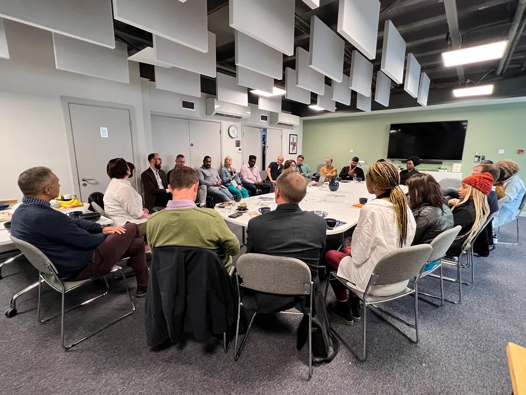 AStepFWD's tweet photo. MISSIONS: Something special happens every time believers gather! Loved catching up today with so many amazing people doing fantastic work #LondonMissionCollective | @SJInews @andythefrosty @MessageTrust @LDNPrayer @LondonCM @Home4Gd @SUEnglandWales +++ 🙌❤️ https://t.co/90Vijbwzho