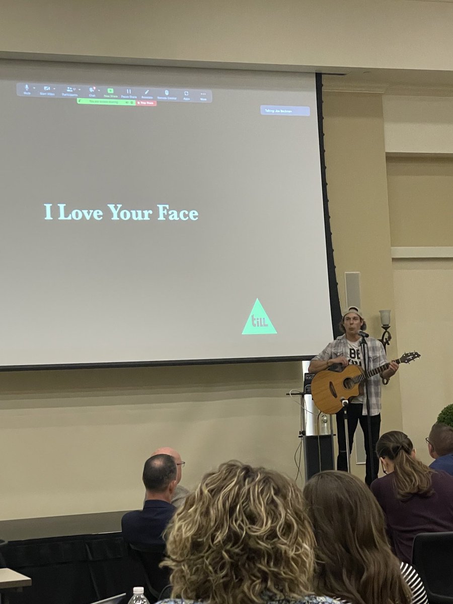 cariteske's tweet photo. Loving todayโs keynote! Great message! โฆ@CentralRiversโฉ @Joe_Beckmanโฉ #iowaeducators #iowatl https://t.co/q1kVuOav3M