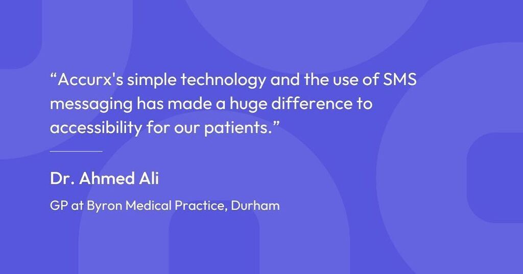 We build our products in collaboration with our users, with a strong understanding of their needs. So, to hear we’re making a huge difference to patient accessibility makes us feel really proud! 

Thanks Dr Ahmed! 💚 instagr.am/p/CjX_bayI1ui/