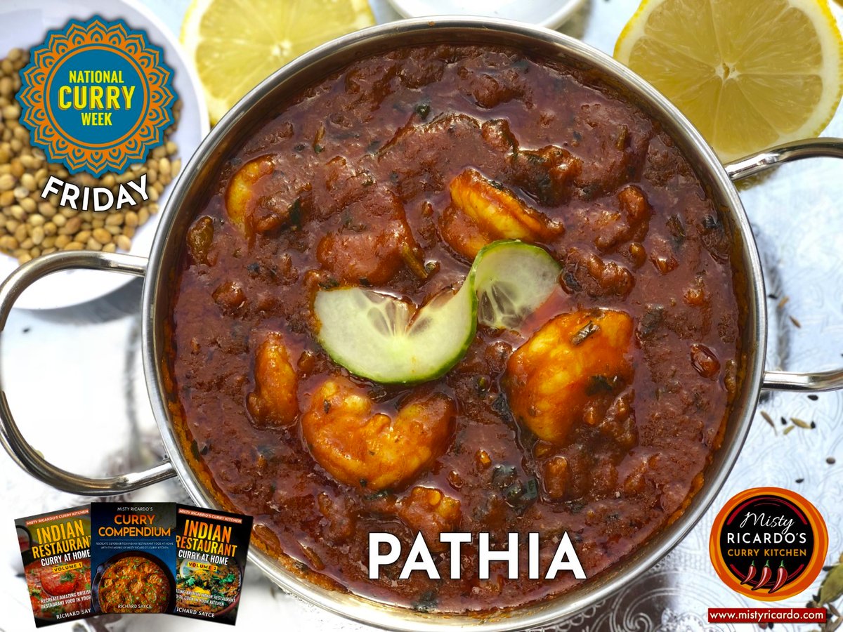MistyRicardo's tweet photo. National Curry Week - Friday - Pathia Curry
@supportcurry
@YouTube Video: https://t.co/4FC574Z1XH
Pathia a classic hot, sour, and sweet curry. One of those curries that we need to be reminded of more often.
#nationalcurryweek #nationalcurryweek2022
#mrck #FridayFeeling https://t.co/t765CIiG1V