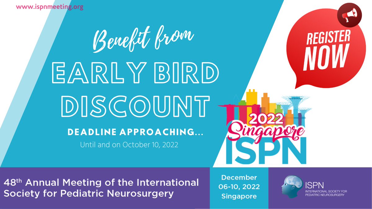 Just a few more days left for you to benefit from the reduced early registration prices 💰 Early bird 🐦 registration deadline: October 10, 2022 Hurry up and avail this opportunity👉 bit.ly/3ydTM6O