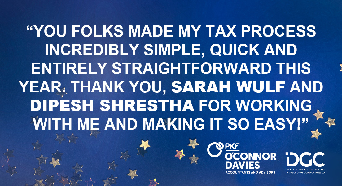 PKFOD's tweet photo. Everyone benefits from simple, straightforward processes. It’s just another way we help clients experience greater value. Thank you Sarah & Dipesh for always providing our clients with exceptional service!
#PKFOD #DGC #knowgreatervalue #accounting #cpa #positivelyPKFOD https://t.co/iOU7cTbD7p