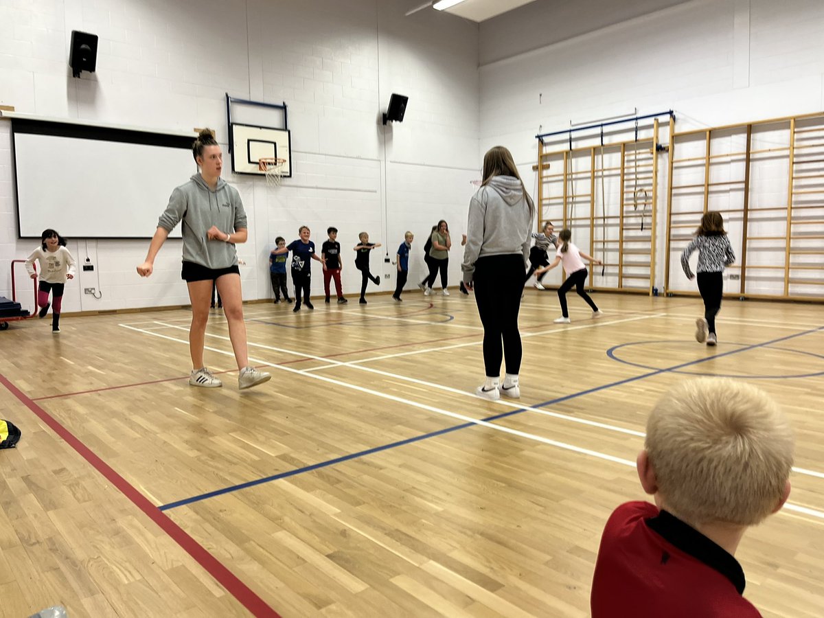 ActiveSchAngus's tweet photo. ⚽️🏀🏈 Great first session at our @StrathmorePS Sports Stars ⭐️ Camp today!! Fab turn out and lots of fun 🤩 and a free lunch 🍱 Back tomorrow for some parachute games 👋🏼 #OctoberActivity #Inactive2Active #Sportforall #TrySomethingNew #ActiveForfar @AngusCouncil @ForAcad https://t.co/mXXEtH0kob