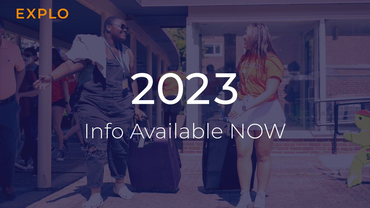 EXPLOLive's tweet photo. It’s the moment we’ve all been waiting for… #EXPLO23 program information is available NOW! Visit https://t.co/UHIBaWD3y7 for complete course lists for #EXPLOJunior, #EXPLOSenior, and #EXPLOPreC programs. Submit your registration by 11/30 and save up to $250 per session!
#EXPLO https://t.co/iFSOY0CrTK
