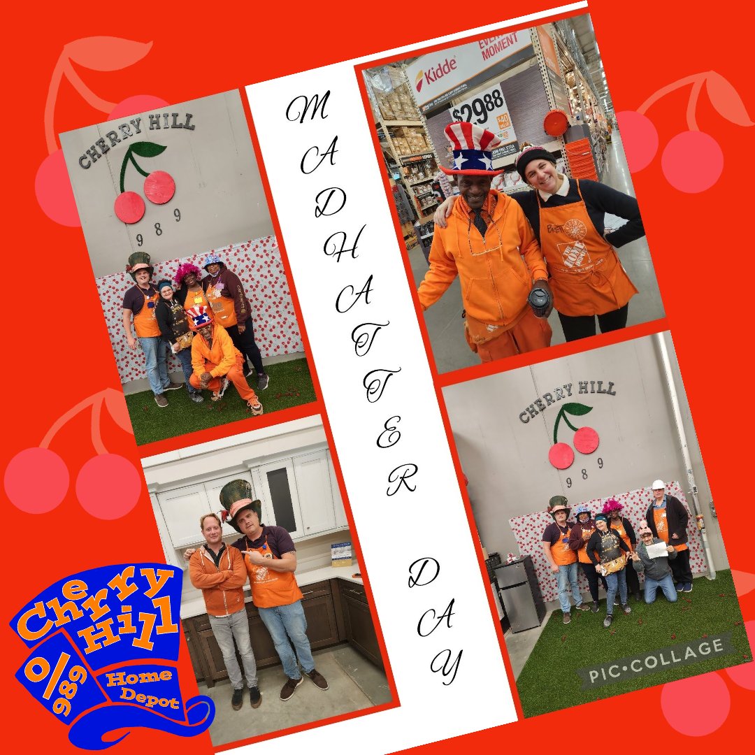 CRPaluszewski (@crpaluszewski) on Twitter photo Cam Day #5 Team 989 Cherry Hill does Mad 🎩 Hatter day #MadHatterDay #waytogo!! #celebration #D233 #cherryhillhomedepoy 🍒 #njmetroregionus #camHD2022 #cam2022 #CamDay5
• Picture and Copy: courtesy of <a href="/cicco87/">John Cicco</a> • <a href="/racjr77/">Rich Chamberlain</a> <a href="/AngMFoster/">Angela Foster</a> <a href="/JohnRoberson36/">John Roberson</a> <a href="/wilkie_cindy/">Cindy Wilkie</a> <a href="/Lavelle_0989/">Nicholas Lavelle</a> Cam Day #5 Team 989 Cherry Hill does Mad 🎩 Hatter day #MadHatterDay #waytogo!! #celebration #D233 #cherryhillhomedepoy 🍒 #njmetroregionus #camHD2022 #cam2022 #CamDay5
• Picture and Copy: courtesy of <a href="/cicco87/">John Cicco</a> • <a href="/racjr77/">Rich Chamberlain</a> <a href="/AngMFoster/">Angela Foster</a> <a href="/JohnRoberson36/">John Roberson</a> <a href="/wilkie_cindy/">Cindy Wilkie</a> <a href="/Lavelle_0989/">Nicholas Lavelle</a>