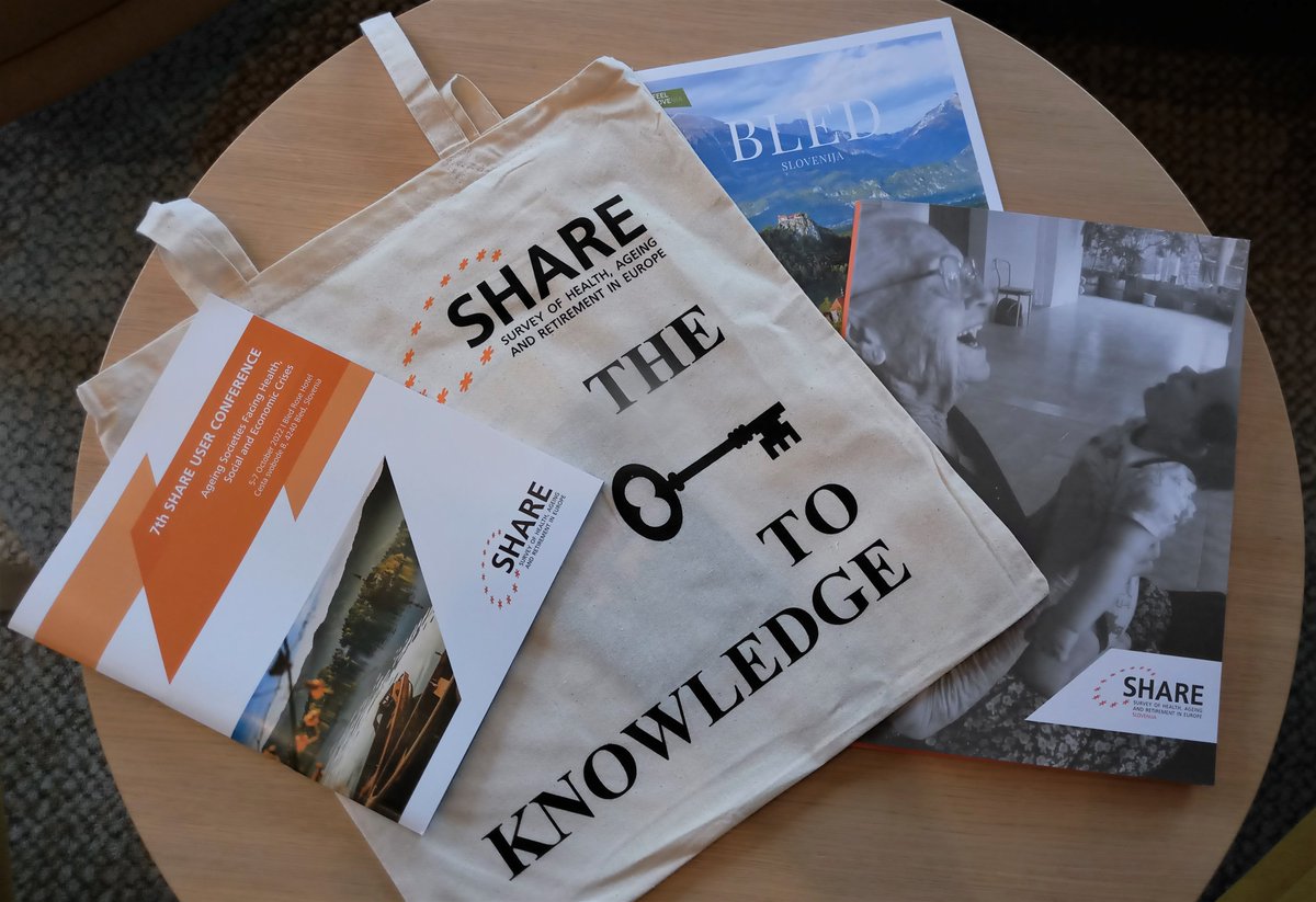 ✨SHARE - The🗝️to Knowledge!
An exciting day at the #SHARE User Conference is coming to an end. Topics today included #mentalhealth and #COVID19, #wellbeing and #economy, #longtermcare, #genderdifferences and many more. 
#SHAREdata #SHARECovid #Bled