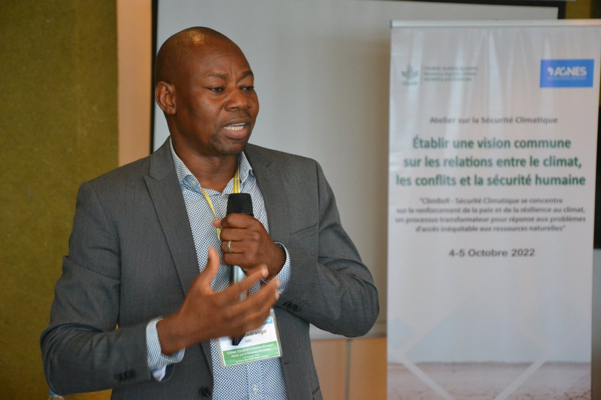 CGIAR | Climate Impact Platform (@cgiarclimate) on Twitter photo 🇸🇳 #ClimateSecurity conclusions: Climate security is a new topic but it will become key in West and Central Africa as the climate crisis increases. #Senegal can be at the forefront of this effort, said <a href="/PacilloGrazia/">Grazia Pacillo</a> of <a href="/BiovIntCIAT_eng/">Alliance of Bioversity International and CIAT</a>. <a href="/CGIAR/">CGIAR</a> <a href="/IOMROWCA/">IOM West and Central Africa 🇺🇳</a> #ClimateResilience 🇸🇳 #ClimateSecurity conclusions: Climate security is a new topic but it will become key in West and Central Africa as the climate crisis increases. #Senegal can be at the forefront of this effort, said <a href="/PacilloGrazia/">Grazia Pacillo</a> of <a href="/BiovIntCIAT_eng/">Alliance of Bioversity International and CIAT</a>. <a href="/CGIAR/">CGIAR</a> <a href="/IOMROWCA/">IOM West and Central Africa 🇺🇳</a> #ClimateResilience
