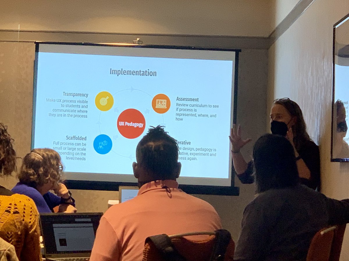 Enjoying my first UX workshop #SIGDOC22 #technicalcommunication #communicationdesign #ux #uxdesign #pedagogy