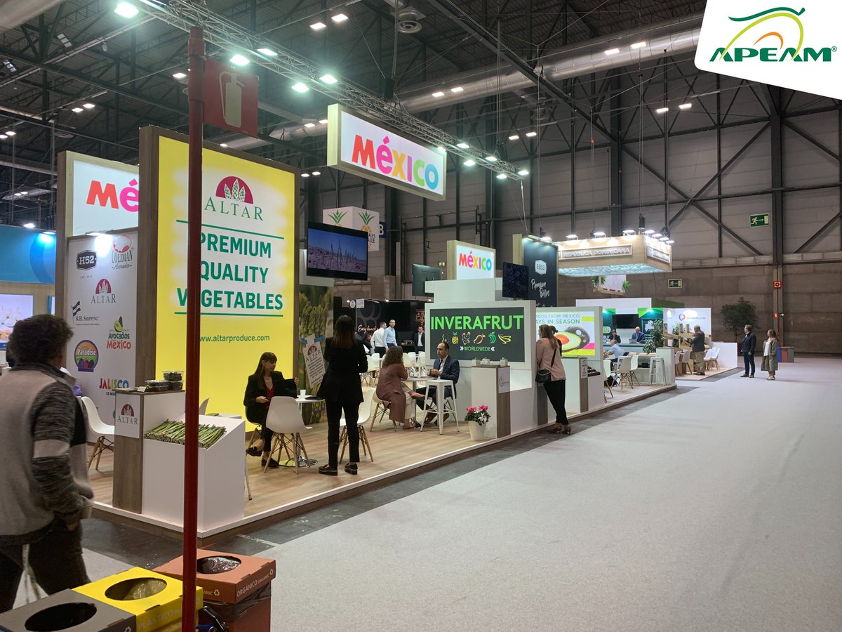 APEAM y Avocados From Mexico presentes en el Pabellón de México en Fruit Attraction 2022 celebrado en Madrid España, donde acercará a más de 90.000 participantes profesionales de 130 países que estarán presentes durante esta edición. 🥑