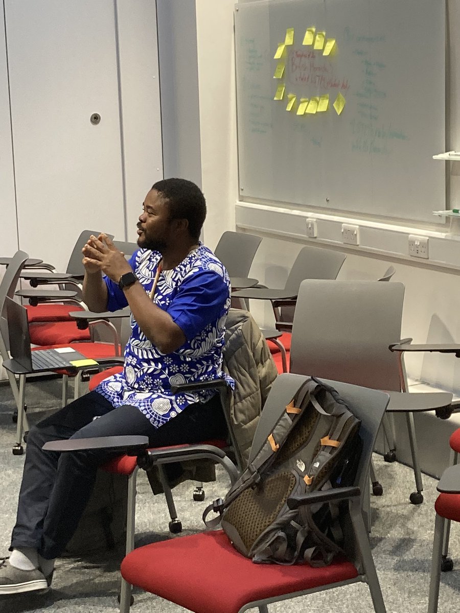 Teaching participatory research in global health with our <a href="/LSTMnews/">LSTM</a> <a href="/LSTMResStudents/">LSTM PGR Students</a> Masters students; great interactive teaching drawing on <a href="/REDRESS_Liberia/">REDRESS</a> &amp; <a href="/ARISEHub/">ARISE</a> thanks <a href="/RoziMcC/">Rozi McCollum</a> @wilneele Jiban Karki &amp; <a href="/samuelsaidu0/">Samuel Saidu</a>