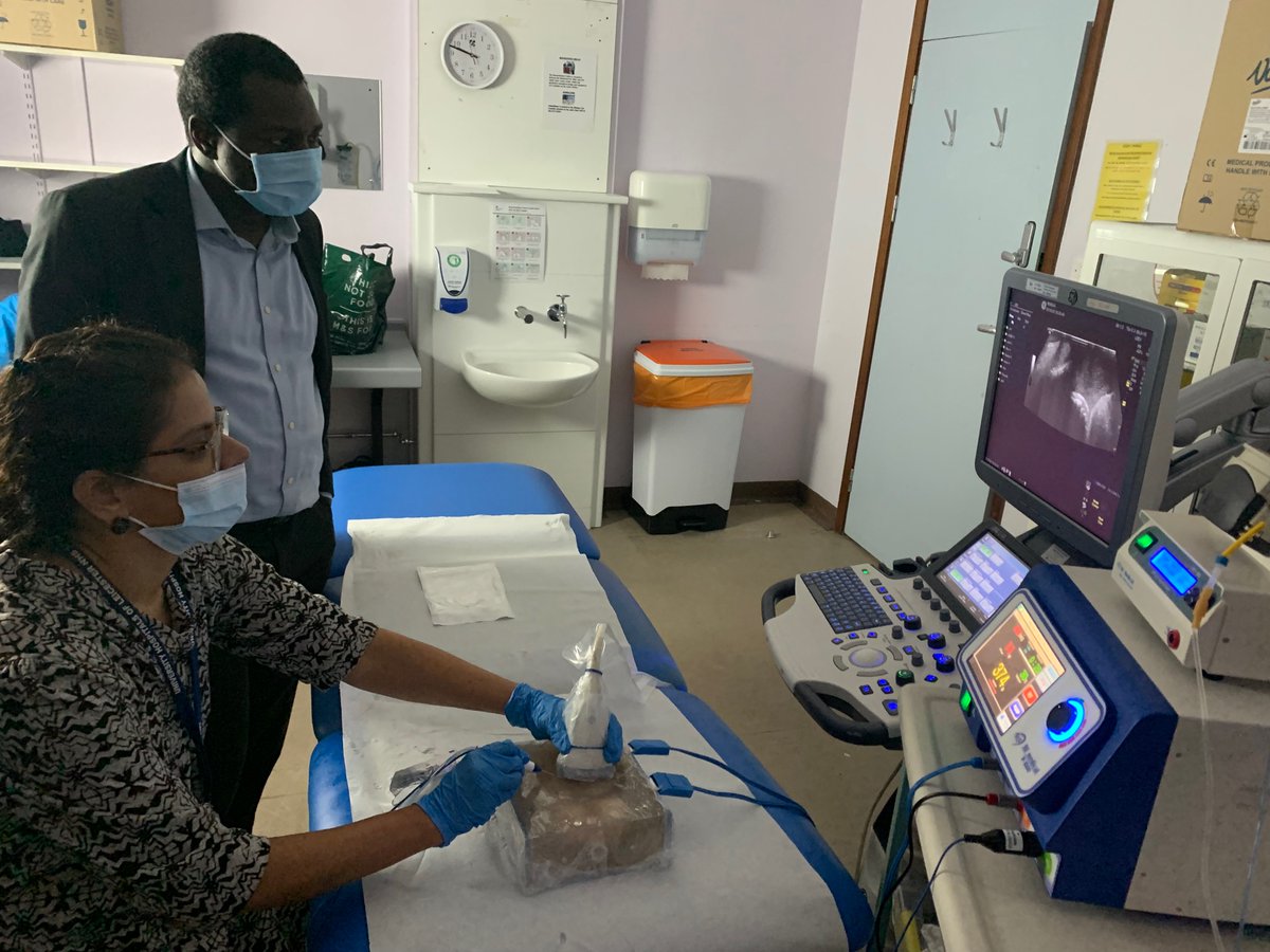 Thyroid Abaltion Phantom Session at Leicester Royal Infirmary this week.

Working towards introducing the service to provide a minimally invasive treatment option to their patients

@dejolaleye @seema1274 @RfMedical 

#thyroidrfa #minimallyinvasive #radiofrequencyabaltion