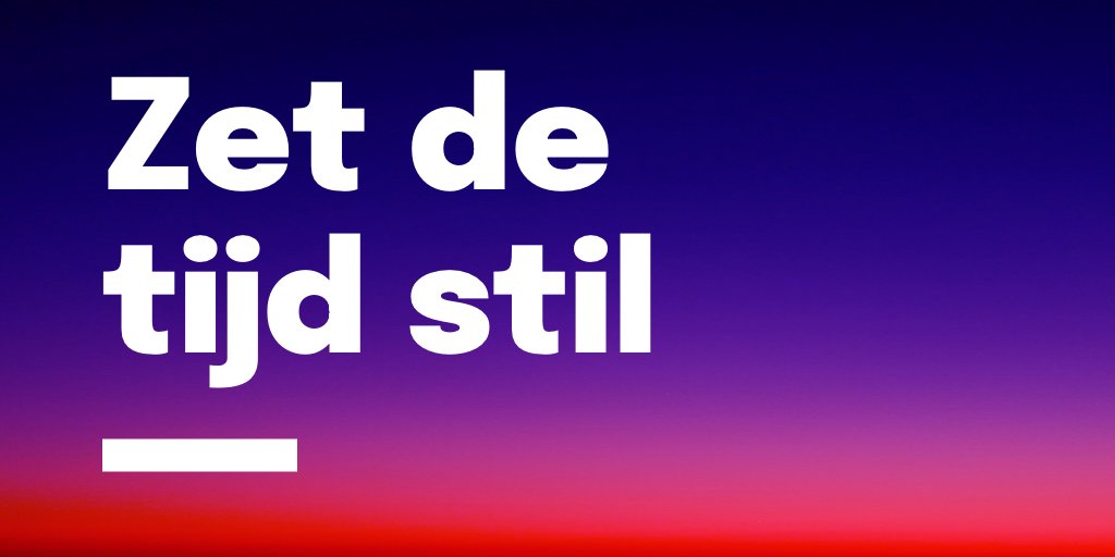 ViaFestival (8 oktober) wordt verplaatst naar voorjaar 2023!
Door omstandigheden kan deze avond rondom het thema ‘Tijd’ niet doorgaan. Meld je aan voor onze nieuwsbrief en blijf op de hoogte van ViaFestival en onze andere events!

✉️ viajacobi.nl/#section-nieuw…
