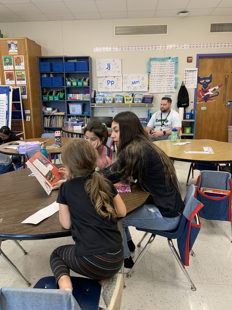 We want to thank Ms. Luna and Ms. Comardo from Parmer Lane Elem. for allowing our girls to come read to their kinder class. Our girls had an amazing time reaching out to the future cougars. #BeTheChange <a href="/PfISDAthletics/">PfISD Athletics</a> <a href="/ConnallyGSOC/">Connally Girls Soccer</a> <a href="/JBConnallyHS/">Connally High School</a>