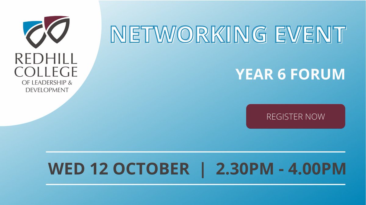 Redhill College of Leadership and Development tweet media