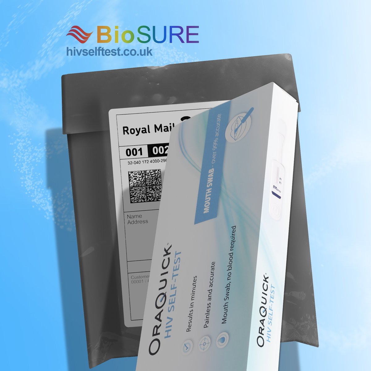 BeBioSure's tweet photo. #TakeControlOfYou and #KnowYourStatus
Test wherever and whenever you choose. No need to leave your front door. Delivered in discrete packaging.
https://t.co/lQdzTOWlAT
#BeBioSure #GetTested #HIV #EndHIV https://t.co/ufbWhKHwKj