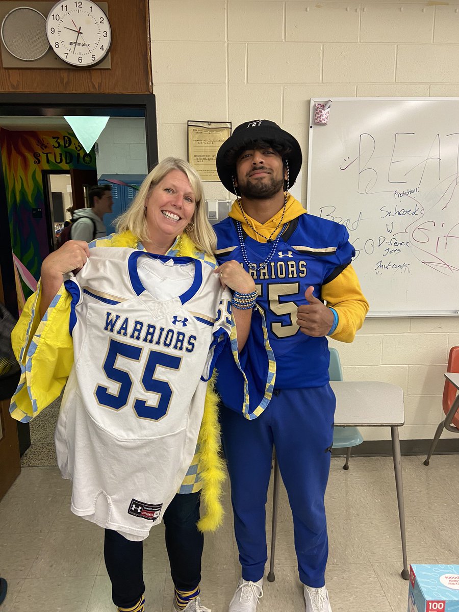 Homecoming Week and Staff Appreciation 2022 <a href="/SchroederHS/">Webster Schroeder HS</a> <a href="/SchroederFtball/">Schroeder Football</a> <a href="/SchroederSports/">Schroeder Athletics</a> <a href="/WCSDProud/">One Webster</a> <a href="/mstumpy50/">Michael Stumpf</a> #WeAreWarr1ors 💙💛⚔️