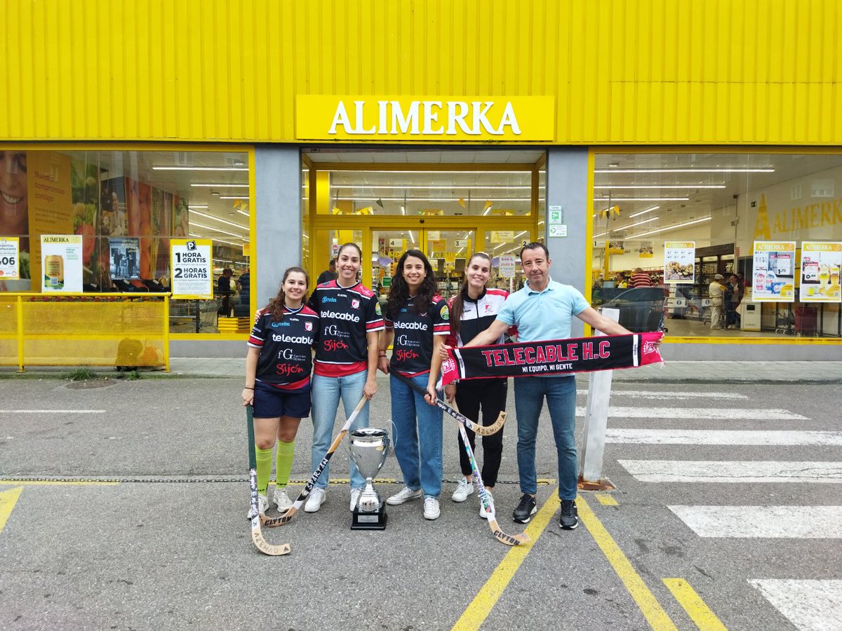 🏑 Hablar de #hockeyasturiano es hablar de ELLAS:
5 Copas de Europa
3 Ok Liga
4 Copas de la Reina
1 Supercopa de España
Estamos muy orgullosos de ser patrocinadores oficiales del @telecable_hc manteniendo nuestro fuerte compromiso con el deporte asturiano.
#miequipomigente